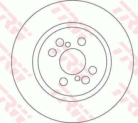 TRW DF4415 - Bremžu diski www.autospares.lv