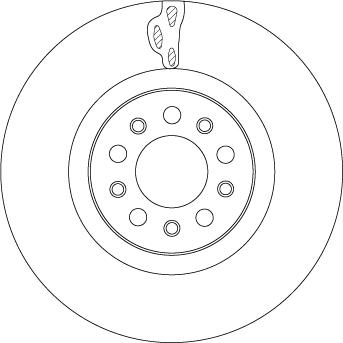 TRW DF4478S - Brake Disc www.autospares.lv