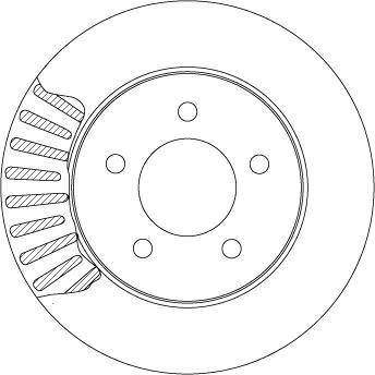 TRW DF4508 - Bremžu diski autospares.lv