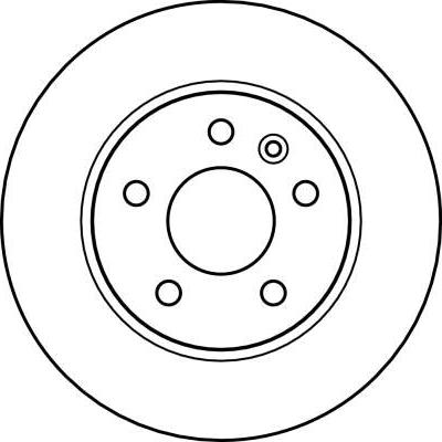 TRW DF4040 - Brake Disc www.autospares.lv