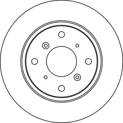 TRW DF4031 - Bremžu diski www.autospares.lv