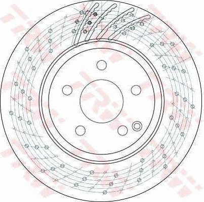 TRW DF4149 - Bremžu diski www.autospares.lv