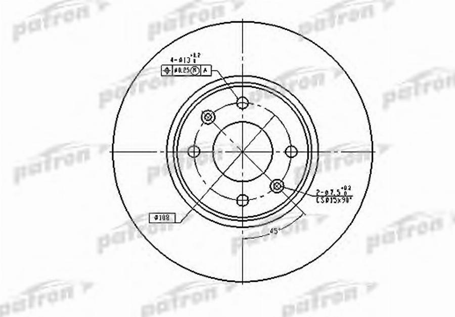 TRW DF4141BP - Тормозной диск www.autospares.lv