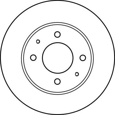 TRW DF4158 - Bremžu diski www.autospares.lv