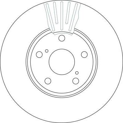 TRW DF4167 - Bremžu diski www.autospares.lv