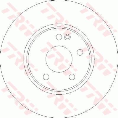 TRW DF4181 - Bremžu diski www.autospares.lv