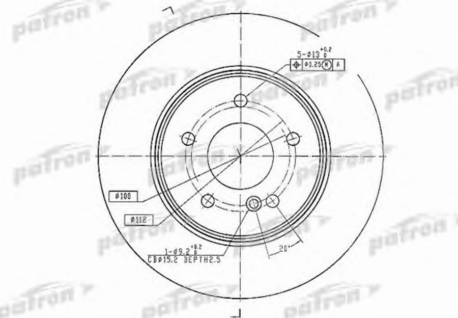 TRW DF4134BP - Bremžu diski www.autospares.lv