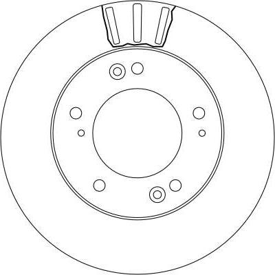 TRW DF4172 - Bremžu diski www.autospares.lv