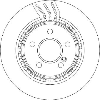 TRW DF4864S - Bremžu diski www.autospares.lv