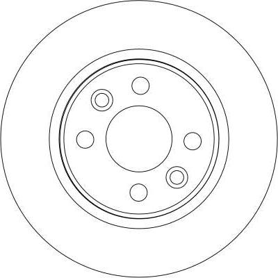 TRW DF4381 - Bremžu diski www.autospares.lv