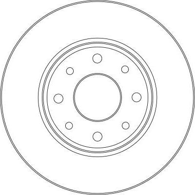 TRW DF4379 - Тормозной диск www.autospares.lv