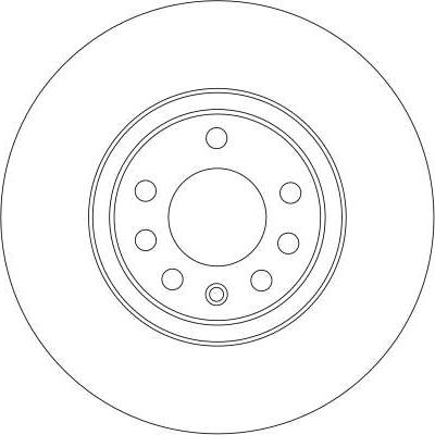 TRW DF4246 - Тормозной диск www.autospares.lv