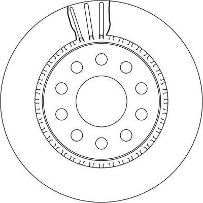 TRW DF4252 - Bremžu diski www.autospares.lv