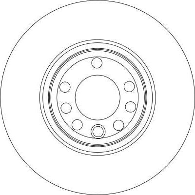 TRW DF4265S - Bremžu diski www.autospares.lv