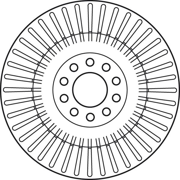 TRW DF4268S - Brake Disc www.autospares.lv