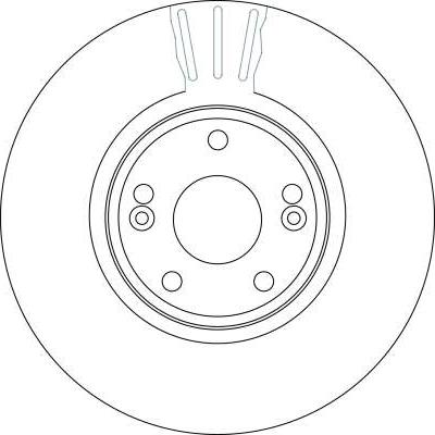 TRW DF4229S - Bremžu diski www.autospares.lv