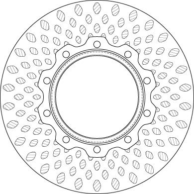 TRW DF5019S - Bremžu diski www.autospares.lv