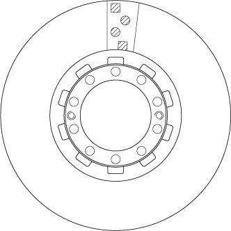 TRW DF5118S - Bremžu diski www.autospares.lv