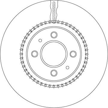 TRW DF6904 - Bremžu diski www.autospares.lv