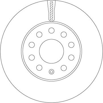 TRW DF6903S - Bremžu diski www.autospares.lv