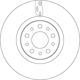 TRW DF6933 - Bremžu diski autospares.lv