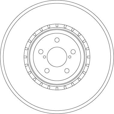 TRW DF6923S - Bremžu diski www.autospares.lv