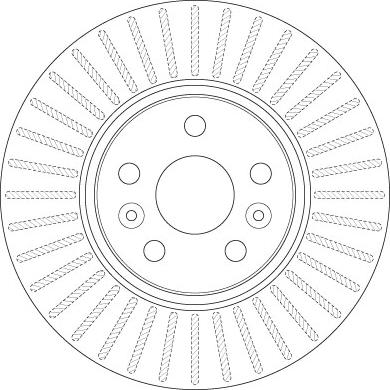 TRW DF6449 - Bremžu diski www.autospares.lv