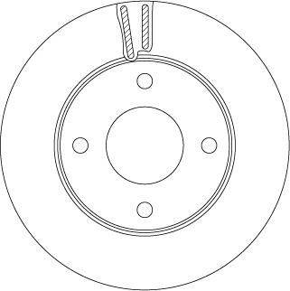 TRW DF6417 - Bremžu diski autospares.lv