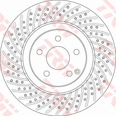 TRW DF6433S - Bremžu diski www.autospares.lv