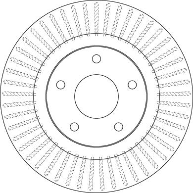 TRW DF6533 - Bremžu diski www.autospares.lv