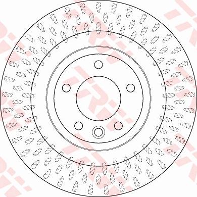 TRW DF6528S - Bremžu diski www.autospares.lv