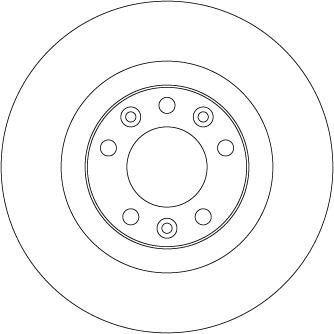 TRW DF6667 - Bremžu diski www.autospares.lv