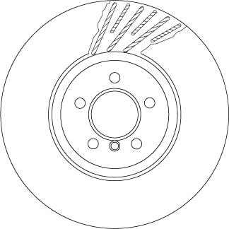 TRW DF6613S - Bremžu diski www.autospares.lv