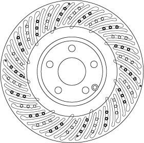 TRW DF6674S - Bremžu diski www.autospares.lv