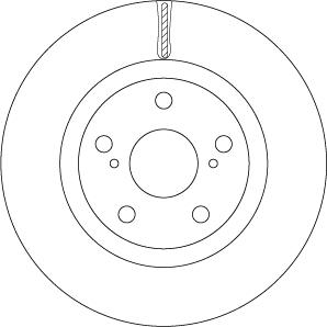 TRW DF6675 - Bremžu diski autospares.lv