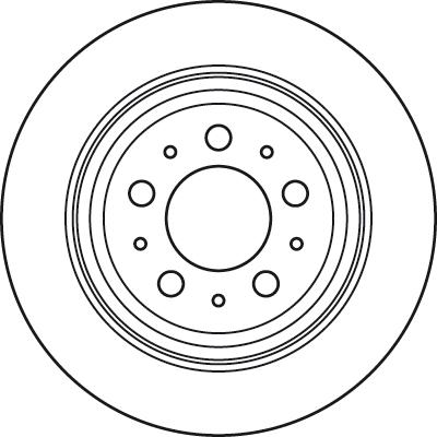 TRW DF6048 - Bremžu diski www.autospares.lv