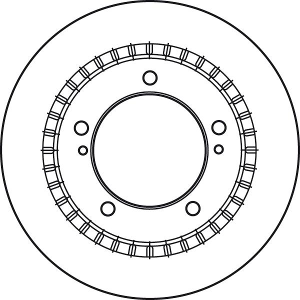 TRW DF6023 - Bremžu diski www.autospares.lv