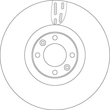 TRW DF6140 - Brake Disc www.autospares.lv