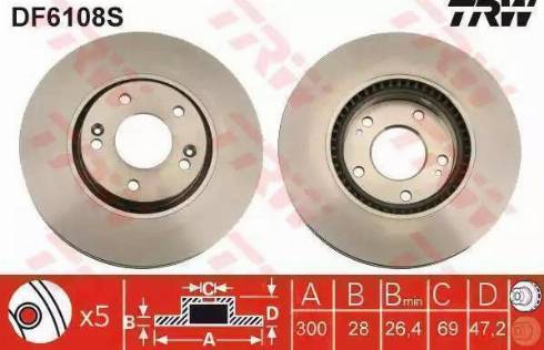 Ashika 60-0H-H23 - Bremžu diski www.autospares.lv