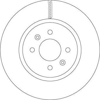 TRW DF6842 - Bremžu diski www.autospares.lv