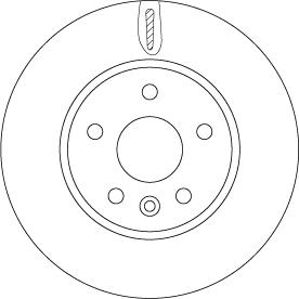 TRW DF6819 - Bremžu diski autospares.lv