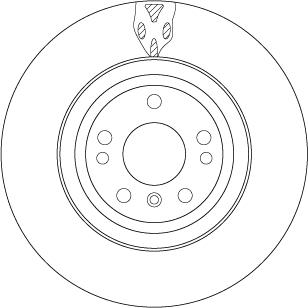 TRW DF6833S - Bremžu diski www.autospares.lv