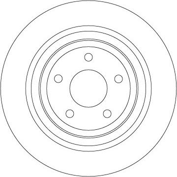 TRW DF6872 - Bremžu diski www.autospares.lv