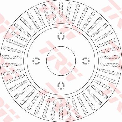 TRW DF6249 - Bremžu diski www.autospares.lv