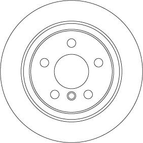 TRW DF6756 - Bremžu diski www.autospares.lv