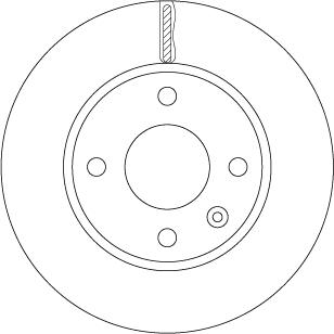 TRW DF6783 - Bremžu diski www.autospares.lv