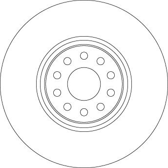 TRW DF6733S - Bremžu diski www.autospares.lv