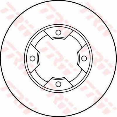 TRW DF1947 - Bremžu diski www.autospares.lv