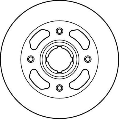 TRW DF1986 - Bremžu diski www.autospares.lv