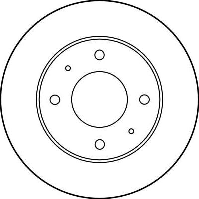 TRW DF1443 - Bremžu diski www.autospares.lv